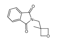 2-[(3-methyloxetan-3-yl)methyl]isoindole-1,3-dione结构式