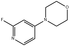 4-(2-氟吡啶-4-基)吗啉结构式