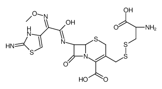 Desfuroyl Ceftiofur Cysteine Disulfide结构式