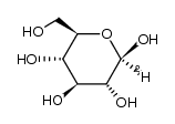 [1-2H]-β-D-glucose Structure