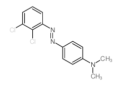p-[(2,3-Dichlorophenyl)azo]-N,N-dimethylaniline结构式