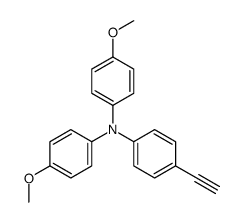 4-ethynyl-N,N-bis(4-methoxyphenyl)aniline Structure