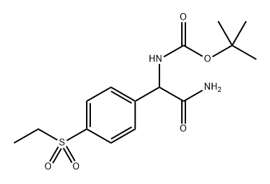 methyl (R)-3-amino-3-(4-(ethylsulfonyl)phenyl)propanoate Structure