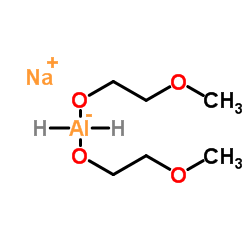 Sodium bis(2-methoxyethoxy)aluminum hydride Structure