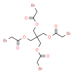 溴乙酸季戊四醇四酯结构式