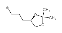 (R)-4,5-异亚丙基-1-溴戊烷结构式