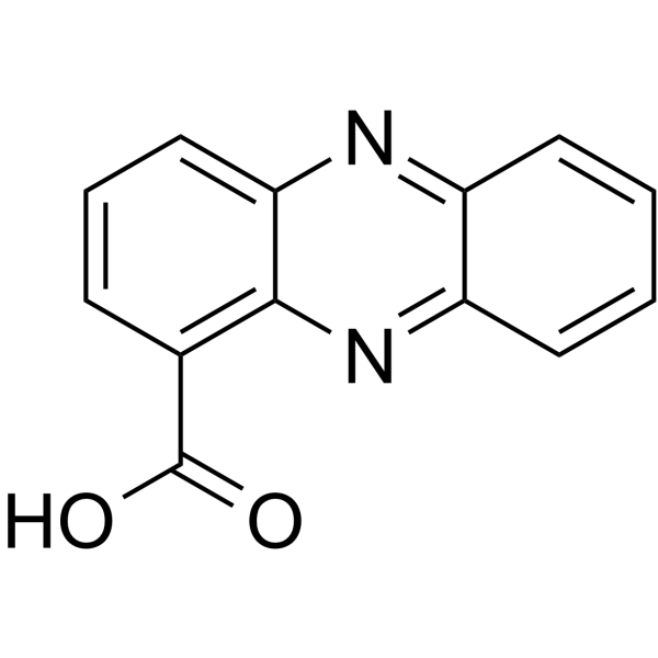 Phenazine-1-carboxylic acid Structure