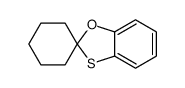spiro[1,3-benzoxathiole-2,1'-cyclohexane]结构式
