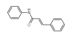 2-Propenamide,N,3-diphenyl- structure