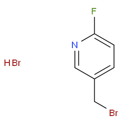 5-(Bromomethyl)-2-fluoropyridine hydrobromide Structure