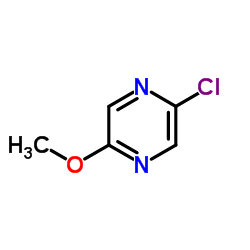 2-氯-5-甲氧基吡嗪结构式