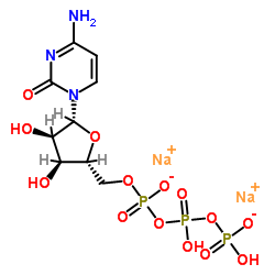 Cytidine-5'-triphosphate disodium salt Structure