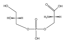 alpha.-L-Phosphatidyl L-serine Structure