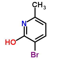 3-Bromo-2-hydroxy-6-picoline structure