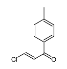 3-chloro-1-(4-methylphenyl)prop-2-en-1-one结构式