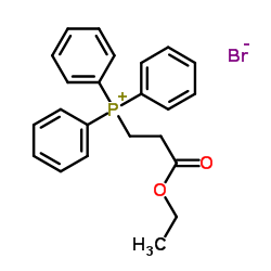 2-(Ethoxycarbonyl)ethyltriphenylphosphonium bromide Structure