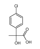 2-(4-Chlorophenyl)-2-hydroxypropanoic acid结构式