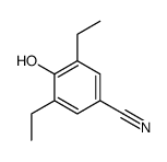 3,5-diethyl-4-hydroxybenzonitrile Structure