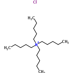 N,N,N-Tripentyl-1-pentanaminium chloride Structure