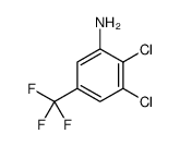 2,3-dichloro-5-(trifluoromethyl)aniline Structure