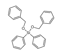 Ph2Si(OCH2Ph)2结构式