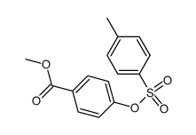 4-(methoxycarbonyl)phenyl 4-methylbenzenesulfonate结构式
