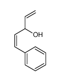 1-phenylpenta-1,4-dien-3-ol Structure
