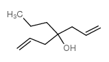 1,6-Heptadien-4-ol,4-propyl- Structure