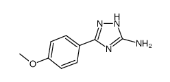 5-(4-METHOXYPHENYL)-4H-1,2,4-TRIAZOL-3-AMINE Structure