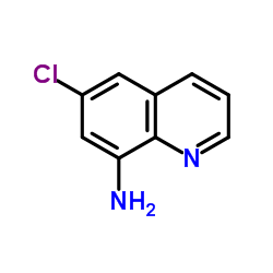 6-Chloro-8-quinolinamine structure