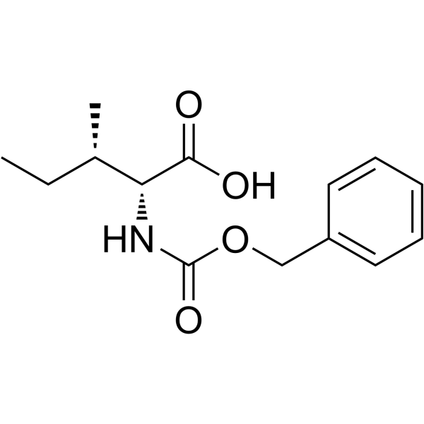 CBZ-D-别异亮氨酸结构式