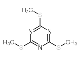 2,4,6-三(甲基硫代)-1,3,5-三嗪结构式