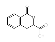 1-氧代-异苯并二氢吡喃-3-羧酸结构式