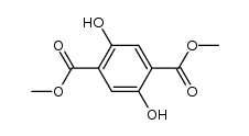 1,4-Benzenedicarboxylic acid, 2,5-dihydroxy-, dimethyl ester Structure