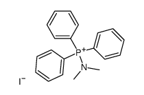 iodure de triphenyl N,N-dimethylaminophosphonium结构式
