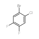 1-溴-2-氯-4,5-二氟苯结构式
