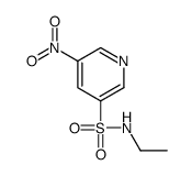 N-ethyl-5-nitropyridine-3-sulfonamide结构式
