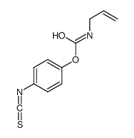 (4-isothiocyanatophenyl) N-prop-2-enylcarbamate结构式