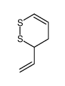 3-vinyl-4H-1,2-dithiin结构式