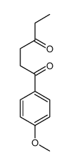 1-(4-methoxyphenyl)hexane-1,4-dione结构式