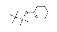 tert-butyl(cyclohex-1-en-1-yloxy)dimethylsilane Structure
