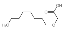 2-(辛氧基)乙酸结构式