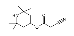 (2,2,6,6-tetramethylpiperidin-4-yl) 2-cyanoacetate Structure
