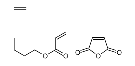 聚(乙烯-co-丙烯酸丁酯-co-马来酸酐)结构式
