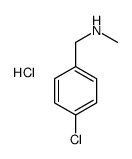 N-甲基-4-氯苄胺盐酸盐结构式