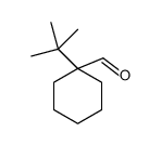 1-tert-butylcyclohexane-1-carbaldehyde结构式