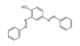 2,4-bis(phenylazo)-phenol Structure