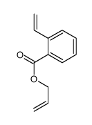 prop-2-enyl 2-ethenylbenzoate结构式