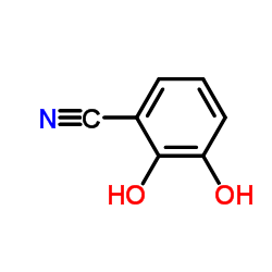 2,3-Dihydroxybenzonitrile Structure