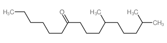 7-Hexadecanone,11,15-dimethyl- Structure